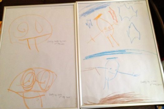 Gift Idea: Frame Your Kids Drawings