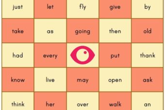 DIY: Sight Words Bingo