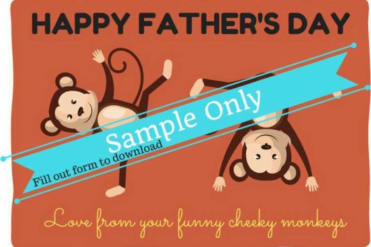 FREE Father’s Day Card Download