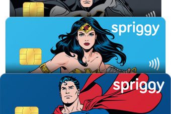 Super Hero Spriggy Pre-Paid Debit Cards + Giveaway