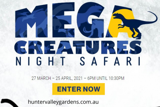 Win a Family Pass to Mega Creatures 2021