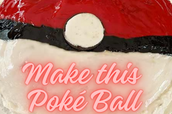 Poké Ball Cake